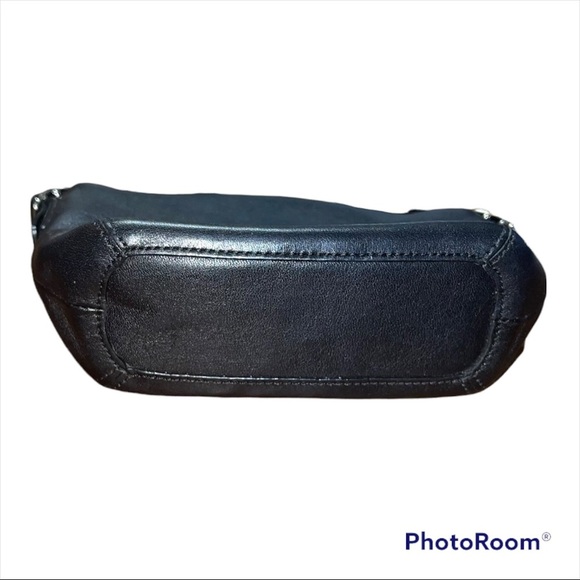 Coach Black Leather Purse Y2K Mini - Picture 3 of 5